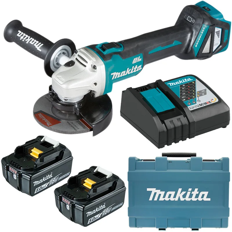 Makita Brushless өнцөгт зүлгүүр, баттерей, цэнэглэгч