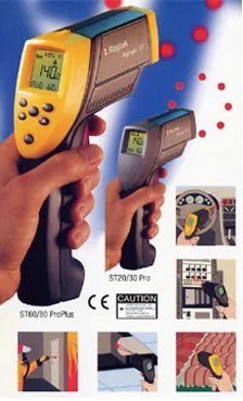 Raytek Raynger ST20 / ST30 Pro хэрэглээ